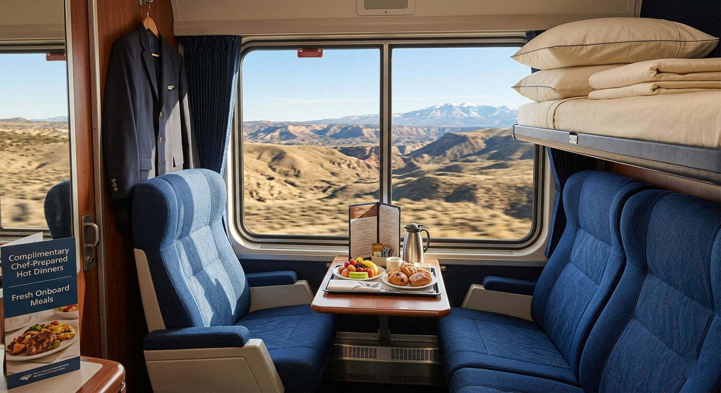 Luxury Sleeper Roomette Cabin